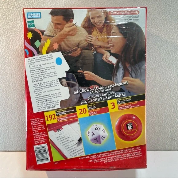 Hasbro The Game Of Scattergories 2003 Edition NEW! - Picture 2 of 5